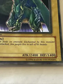 Luster Dragon LOD050 1st Edition Yugioh Card - Image 5
