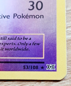 Mew Evolutions Holo rare psychic type Pokemon card. 53/108 - Image 4