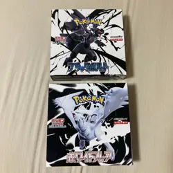 Pokemon Card Black Bolt White Flare Booster Box set sv11B sv11W Japan no shrink - Image 1