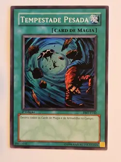 Tempestade Pesada PMT-P142 Portuguese 1st Edition Super Rare Yu-Gi-Oh Card - Image 1