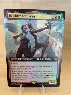 Balthier and Fran (Extended Art) Final Fantasy Foil - Image 1