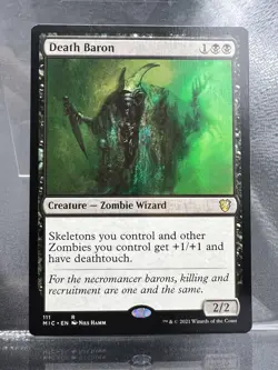 Death Baron Commander: Innistrad: Midnight Hunt Regular - Image 1