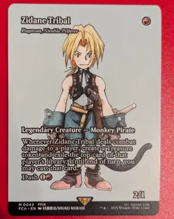 Zidane Tribal - Ragavan, Nimble Pilferer (Showcase) Final Fantasy MTG - Image 1
