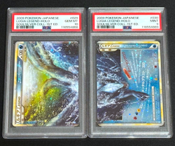 PSA 10 9 Lugia Legend 029/070 030/070 1st ED Holo Japanese Pokemon Card 2009 - Image 1
