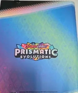 NEW Pokemon Prismatic Evolutions Eevee Binder - Image 3
