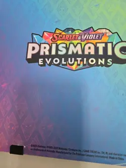 NEW Pokemon Prismatic Evolutions Eevee Binder - Image 4
