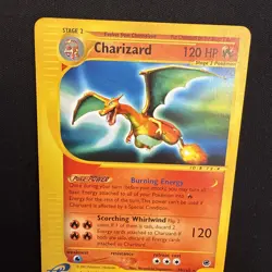 Pokemon TCG Charizard Expedition Base Set 40/165 Regular Rare - Image 3