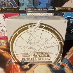 Pokemon TCG Sword Shield Brilliant Stars Elite Trainer Box ETB New Sealed 820650870125 - Image 1