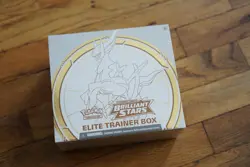 Pokemon TCG Sword & Shield Brilliant Stars Elite Trainer Box ETB Sealed - Image 1