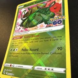 Radiant Venusaur 004/078 Pokemon Pokemon GO Holo Radiant Rare NM - Image 3