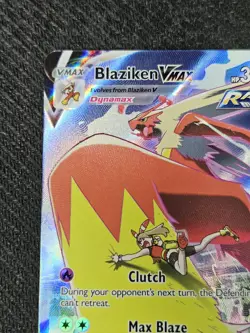 Pokemon TCG: Sword & Shield - Silver Tempest: Blaziken VMAX TG15/TG30 Ultra Rare - Image 2