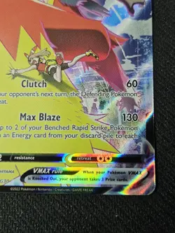 Pokemon TCG: Sword & Shield - Silver Tempest: Blaziken VMAX TG15/TG30 Ultra Rare - Image 4