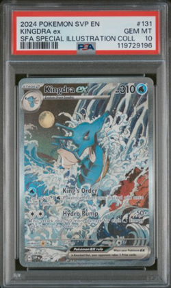 Kingdra Ex 131 2024 Pokemon Black Star Promo PSA 10 - Image 1
