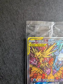 Moltres Zapdos & Articuno GX SM210 Sealed - Pokemon Hidden Fates Promo Near Mint - Image 3