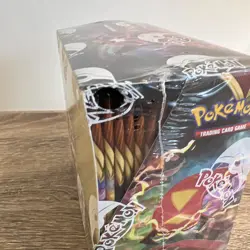 Pokemon Sword & Shield Darkness Ablaze Booster Box Sealed in Protective Display - Image 4