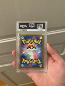Pokemon SV2a 151 Flareon Master Ball Reverse Holo 136 Japanese PSA 9 MINT - Image 2