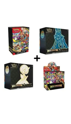 Mega Evolution Pokemon Center Both ETB + Enhanced Booster Box + Bundle Confirmed - Image 1
