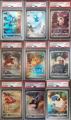 SET 9 PSA 10 GEM MINT JAPANESE POKEMON 2022 VSTAR UNIVERSE 201/172-209/172 S12a - Image 1