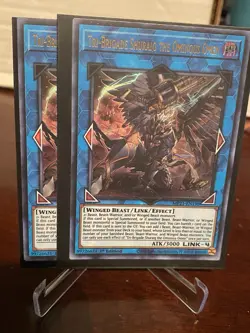 Tri-Brigade Shuraig the Ominous Omen Yu-Gi-Oh! MP21-EN198 1st Ed Ultra Rare X 2 - Image 1