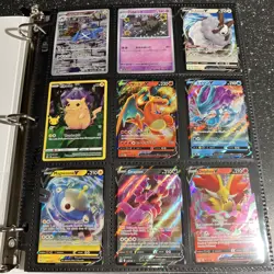 Pokemon Cards Huge Collection Binder COMIC Jumbo Alt Art Pikachu Charizard LOT B - Image 1