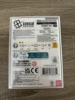 Gundam Card Game Sealed English Beta Box Kit - Image 2