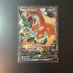 Charizard V Alt Full Art 154/172 Pokemon Cards Brilliant Stars NM - Image 3