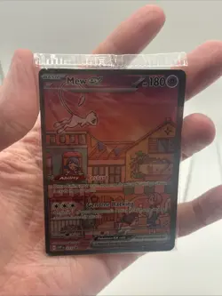 SEALED - 053 Mew ex Pokemon TCG Black Star 151 UPC Promo Card SVP Scarlet Violet - Image 3
