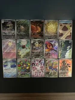 Pokemon TCG Card- Art Rare 15-card set - We've collected popular cards! - Image 1