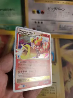 Pokemon Karte Card Magbrant Magmortar LV. X Mysterious Treasures Holo Ex English - Image 4