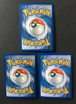 3 X Black & White Base Pokemon Cards Reverse Holo Tepig Glalie Dewott 15/114 - Image 2