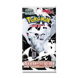 Pokemon Card White Flare SV11W NEW SEALED Korean Booster Pack.+3 - Image 2