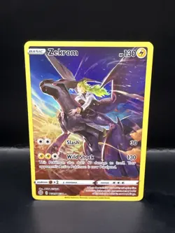 Pokemon Zekrom TG05/TG30 Brilliant Stars Full Art Trainer Gallery NM Card - Image 2