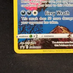 Galarian Moltres SWSH284 Promo SWSH: Sword & Shield Promo Cards Holo Full Art NM - Image 4