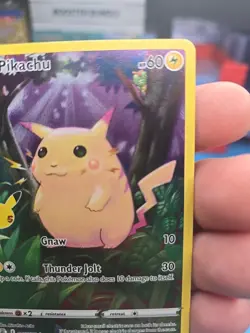 Pokemon TCG Celebrations Pikachu Card 5/25 Holographic, Near Mint Condition - Image 5