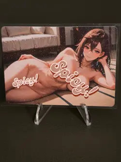 Ayase Momo - Dandadan - double-sided card - WAIFU - ANIME - custom card - Image 1