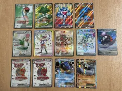 Pokemon TCG BIG VARIOUS EX LOT 10+ CARDS - 13 Cards from Various Sets LP/MP - Image 1