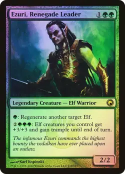 Ezuri, Renegade Leader Foil Scars of Mirrodin NM MTG - Image 1