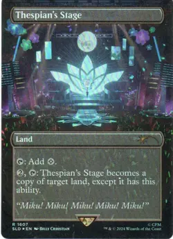 MTG: Secret Lair Drop Series: Rainbow Foil Thespian's Stage: LP Condition - Image 1