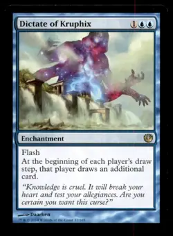 MTG Dictate of Kruphix LP Light Play Journey into Nyx [574] - Image 1