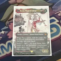 Terra, Magical Adept (Borderless) Final Fantasy Regular Magic The Gathering - Image 1