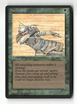 Sandstorm Arabian Nights # Magic the Gathering - Image 1