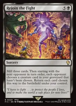 Rejoin the Fight - Final Fantasy Commander - MTG - Image 1