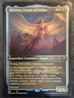 Akroma, Vision of Ixidor - Foil Etched - Commander Legends (MTG) - Image 1