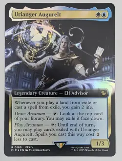 (Foil) Urianger Augurelt (Extended Art) (0189) Commander: FINAL FANTASY NM - Image 1