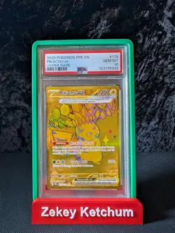 PSA 10 Pikachu EX #179/131 - Pokemon - 2025 Prismatic Evolutions - Image 1