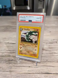 2000 Pokemon donphan 21/111 neo genesis unlimited PSA 10 💎 GEM MINT wotc - Image 2