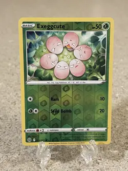 Pokemon TCG Brilliant Stars Reverse Holo Exeggcute 001/172 - Image 1