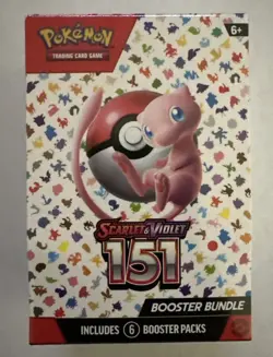 Pokemon TCG Scarlet and Violet 151 Booster Bundle Set - 290-85321 820650853210 - Image 1