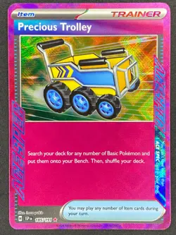 Pokemon Precious Trolley Ace Spec 185/191 SSP Surging Sparks NM - Image 1