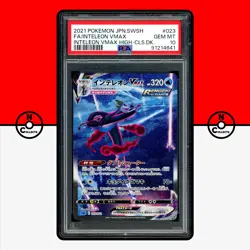 Pokemon PSA 10 Inteleon VMAX 023/022 SA Full Art High Class Deck SGI Japanese - Image 1